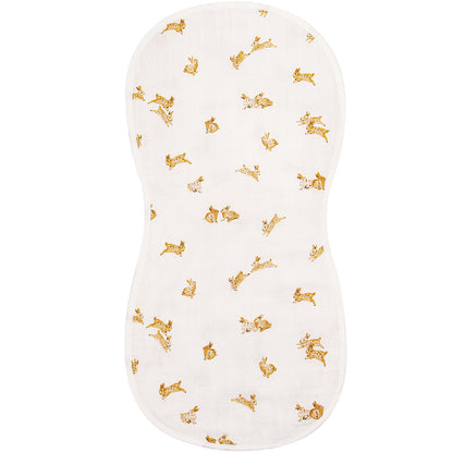 3PCS 6-Layer Gauze Drool Bibs Burp Cloths For Babies