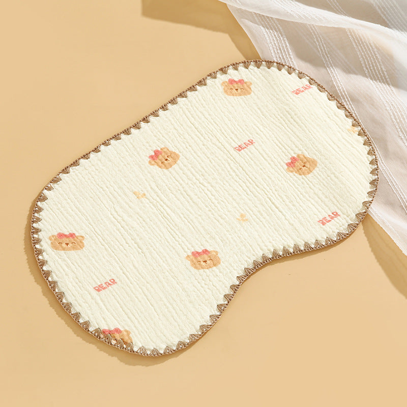 Organic Cotton Baby Bibs 3-Pack - 10"x15" Drool Bibs with Absorbent Layer