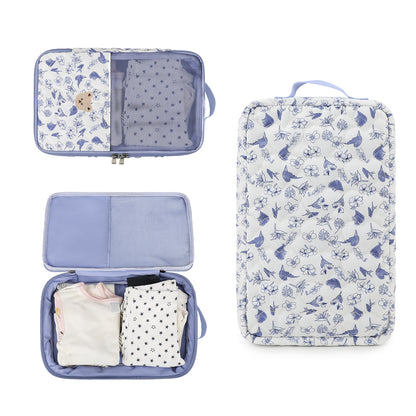 Wet Dry Bag for Diaper Bag – Waterproof Laundry Pouch for Baby Clothes, Portable Storage Organizer with Cute Bear Print