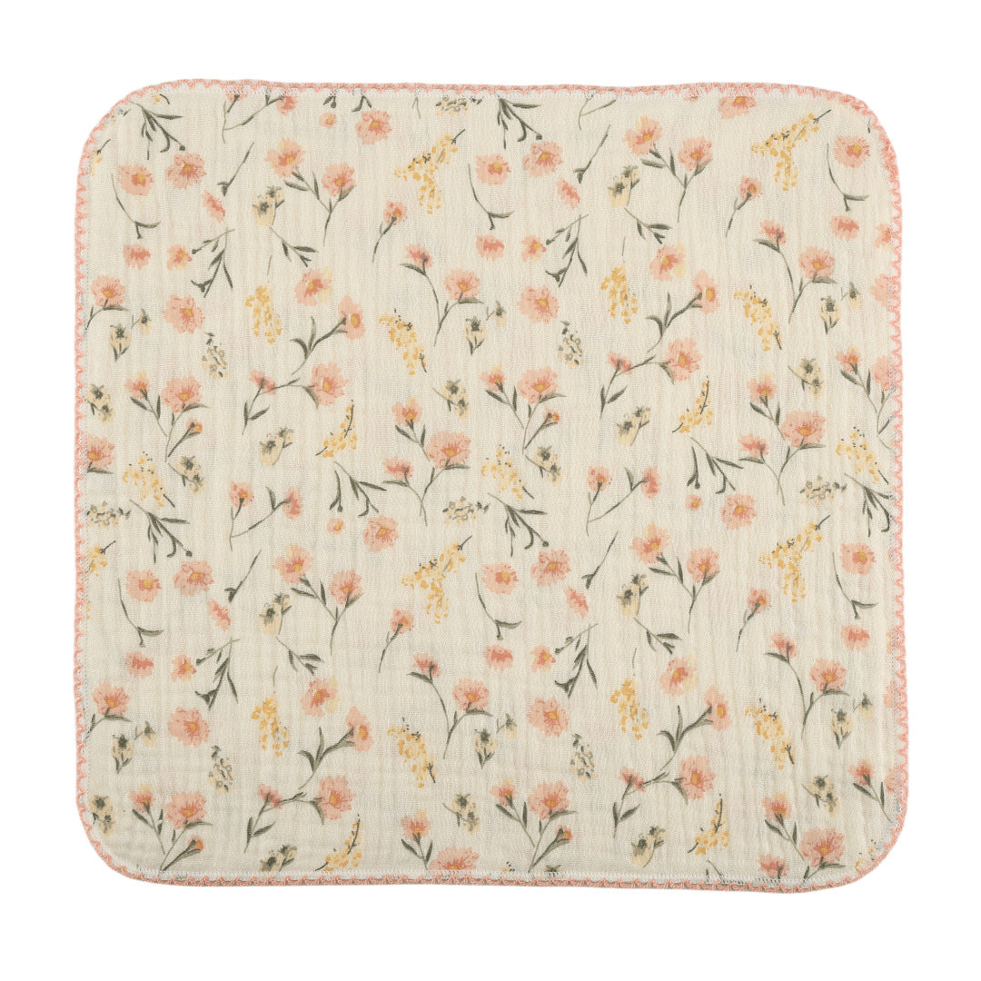 5-Pack Baby Washcloths - Multipurpose Burp & Face Towels