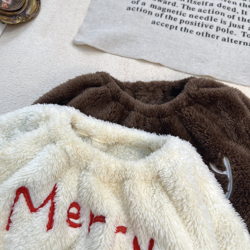 Christmas Baby Romper - Holiday Long Sleeve Bodysuit