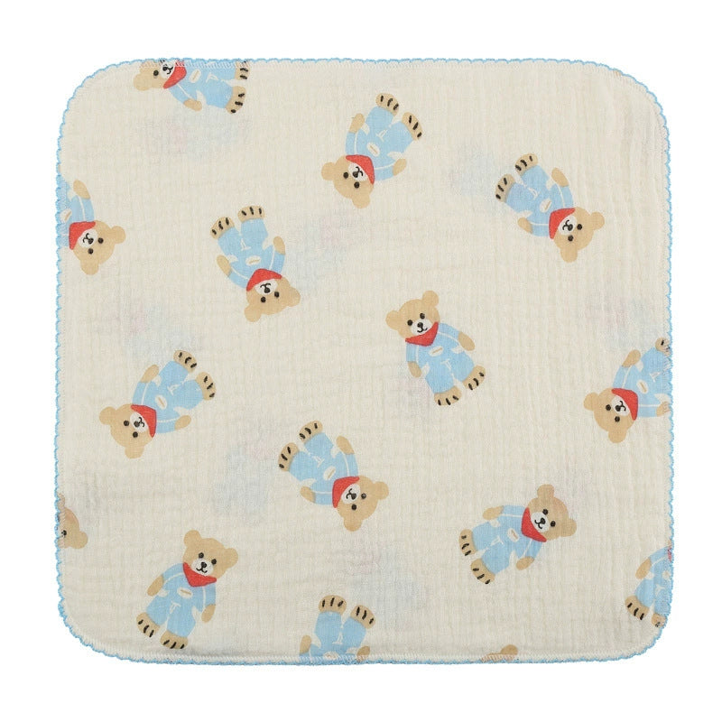 5-Pack Baby Washcloths - Multipurpose Burp & Face Towels