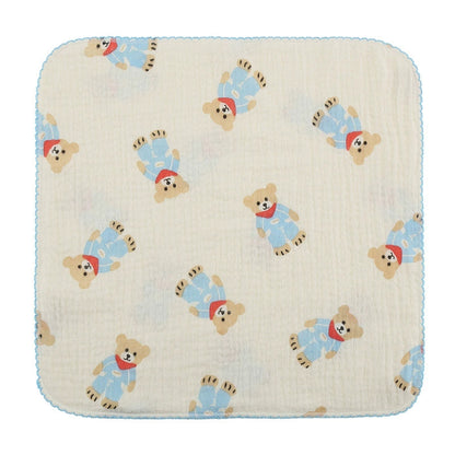 5-Pack Baby Washcloths - Multipurpose Burp & Face Towels