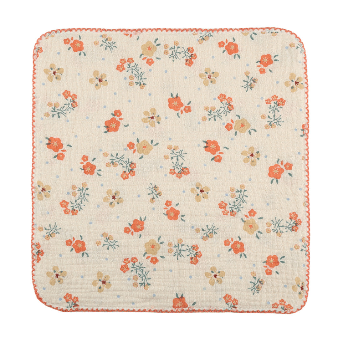 5-Pack Baby Washcloths - Multipurpose Burp & Face Towels