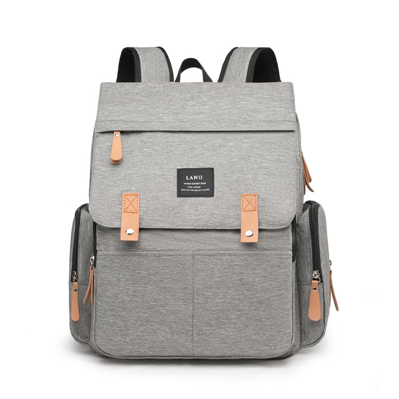 Leather Travel Large Capacity Backpack for Newborn Baby