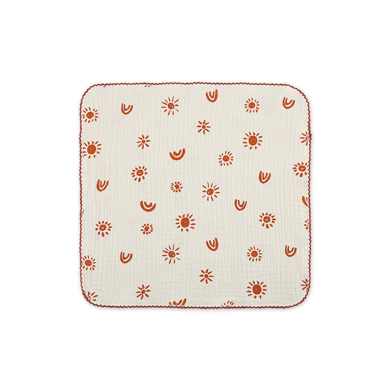 5-Pack Baby Washcloths - Multipurpose Burp & Face Towels