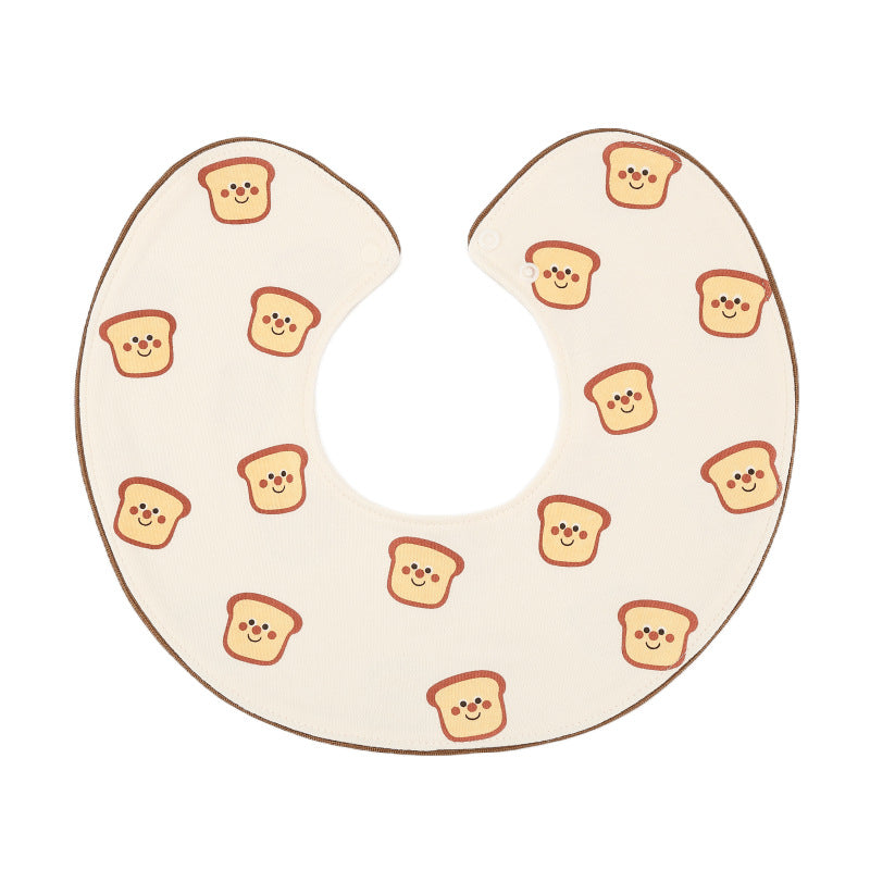 100% Cotton Baby Bibs Spit-Up Proof & Super Absorbent for Babies & Toddlers