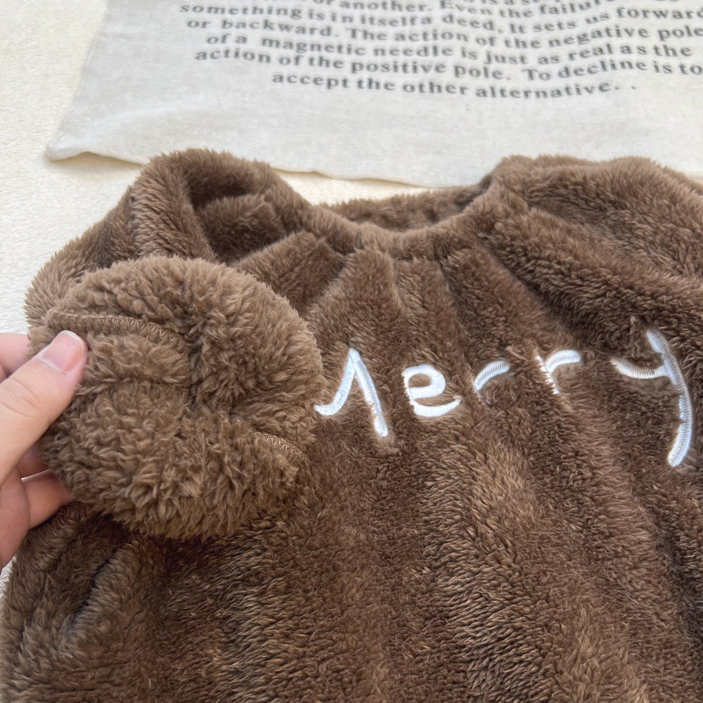 Christmas Baby Romper - Holiday Long Sleeve Bodysuit