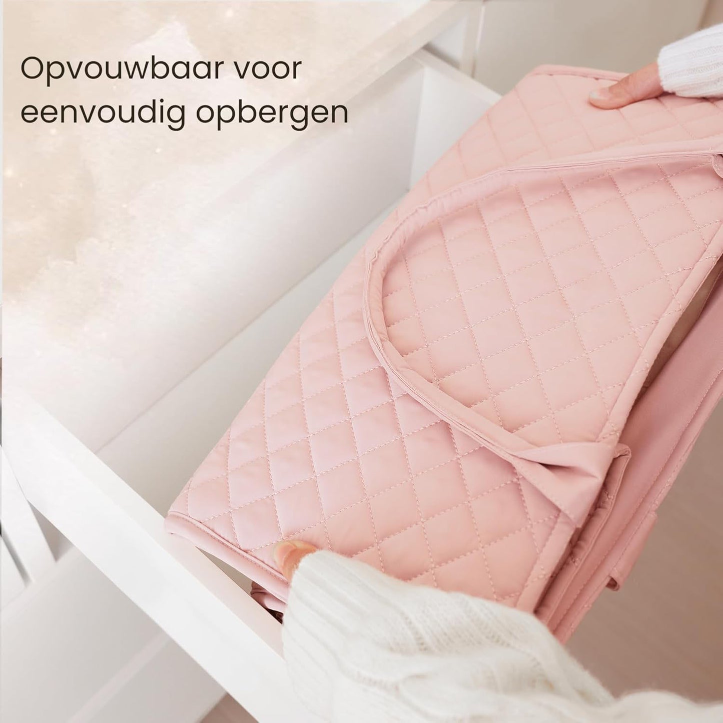 Premium Diaper Bag Tote - Multifunctional Mommy Bag with Modular Organizers