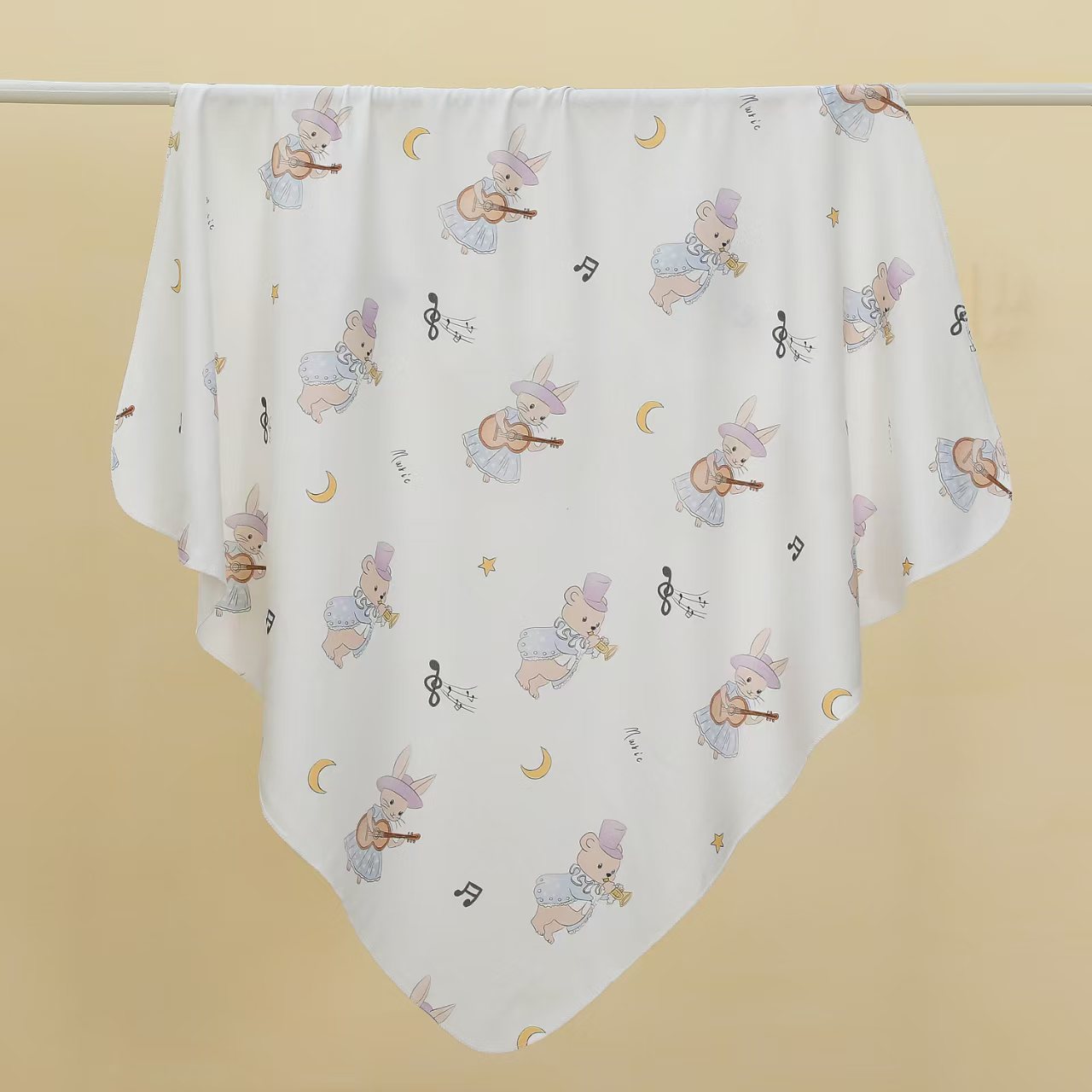 3-Pack Baby Muslin Swaddle Blankets - Ultra Soft Cotton Receiving Blankets