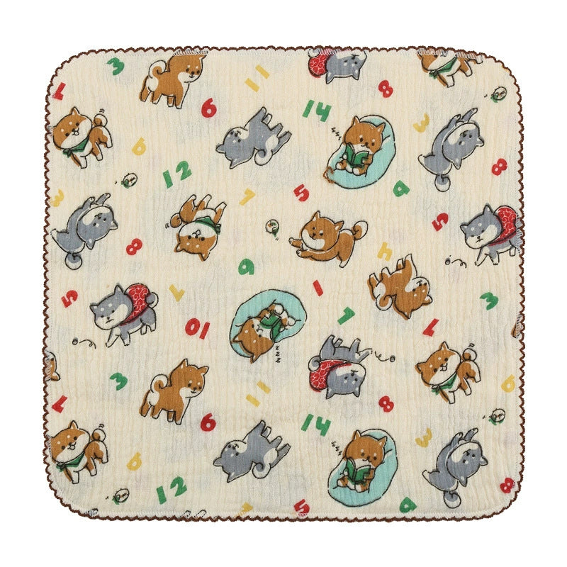 5-Pack Baby Washcloths - Multipurpose Burp & Face Towels