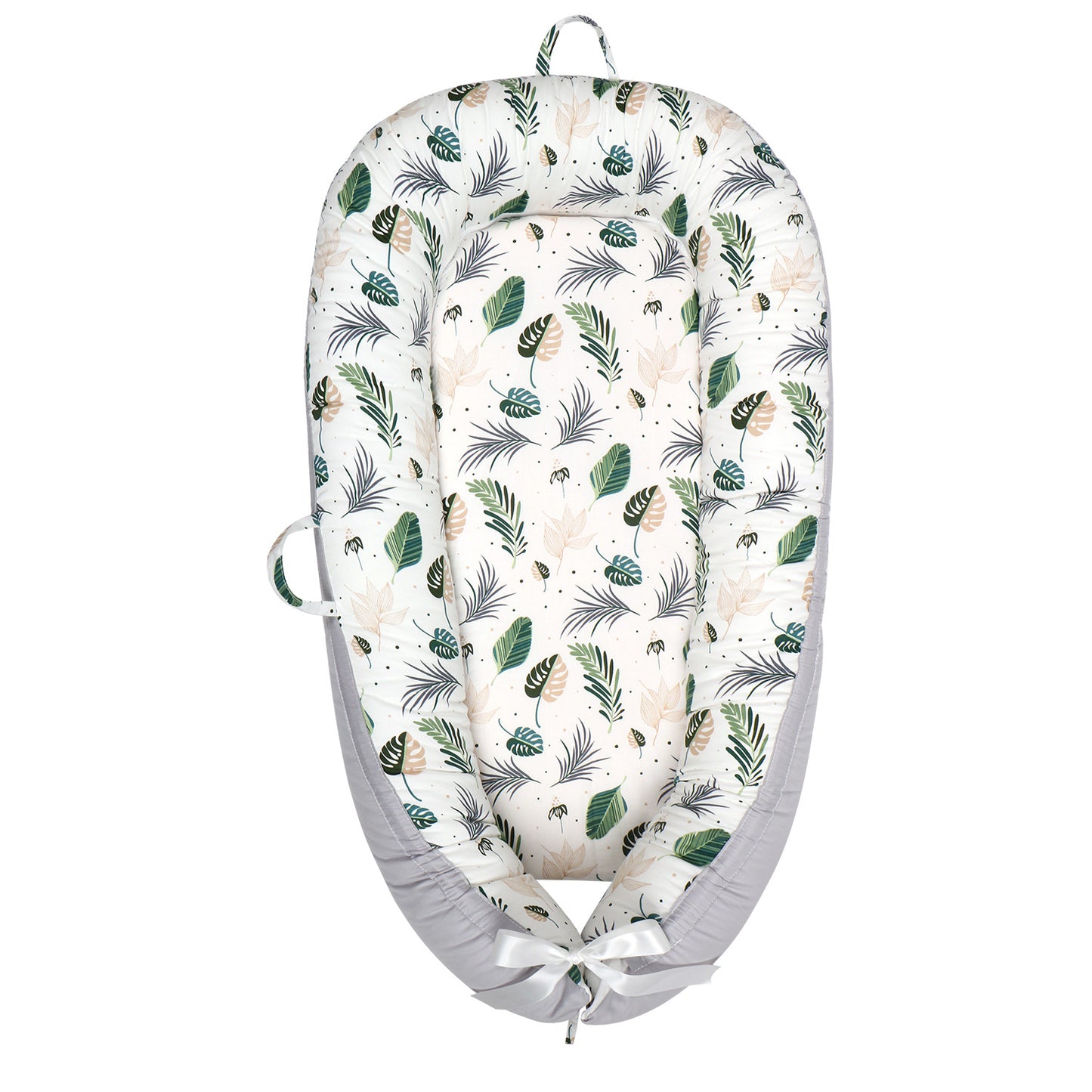 Baby Lounger Cover Portable Newborn Lounger Seat Cover, Reversible Infant Nest, Durable and Machine Washable, Adjustable Lounger for Babies