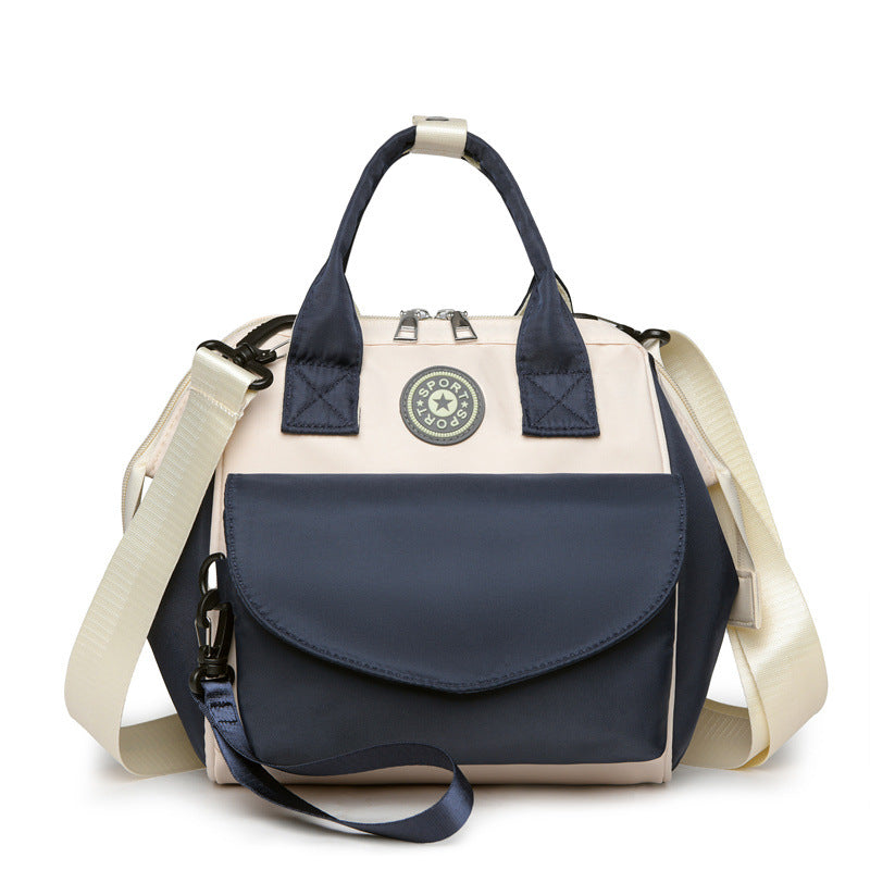 Lightweight Detachable Diaper Bag Backpack -4-in-1 Mommy Bag with Stroller Straps, Waterproof Large Capacity Baby Travel Tote