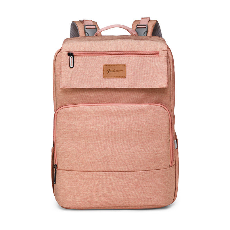 Sac à dos à langer avec table à langer intégrée, grande capacité, imperméable