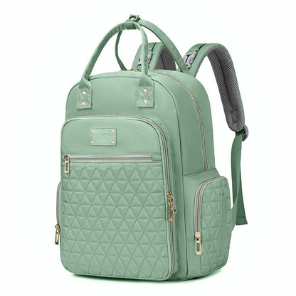 Large Capacity Diaper Backpack – Waterproof Multi-Pocket Baby Bag for Newborn Essentials