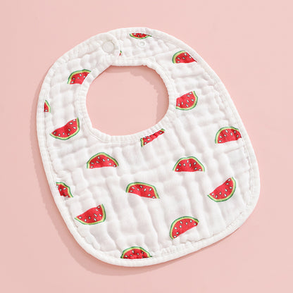 5 PCS U-Shaped Baby Bibs Drool Towels
