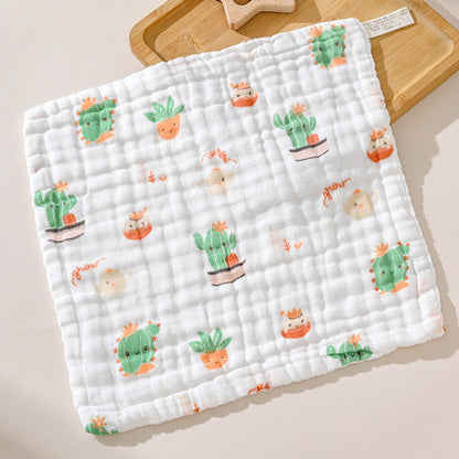5PCS Baby Face Towels for Newborn with Sensitive Skin