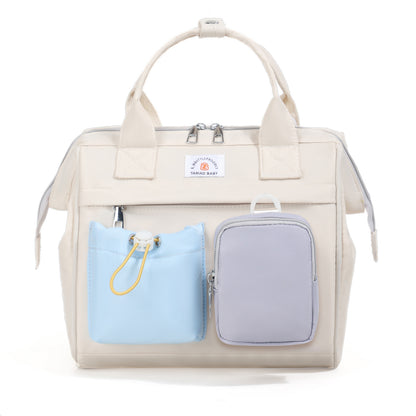 3-in-1 Convertible Diaper Bag - Small Lightweight Mommy Backpack with Removable Pouch, Multi-Function Tote for Baby & Toddler