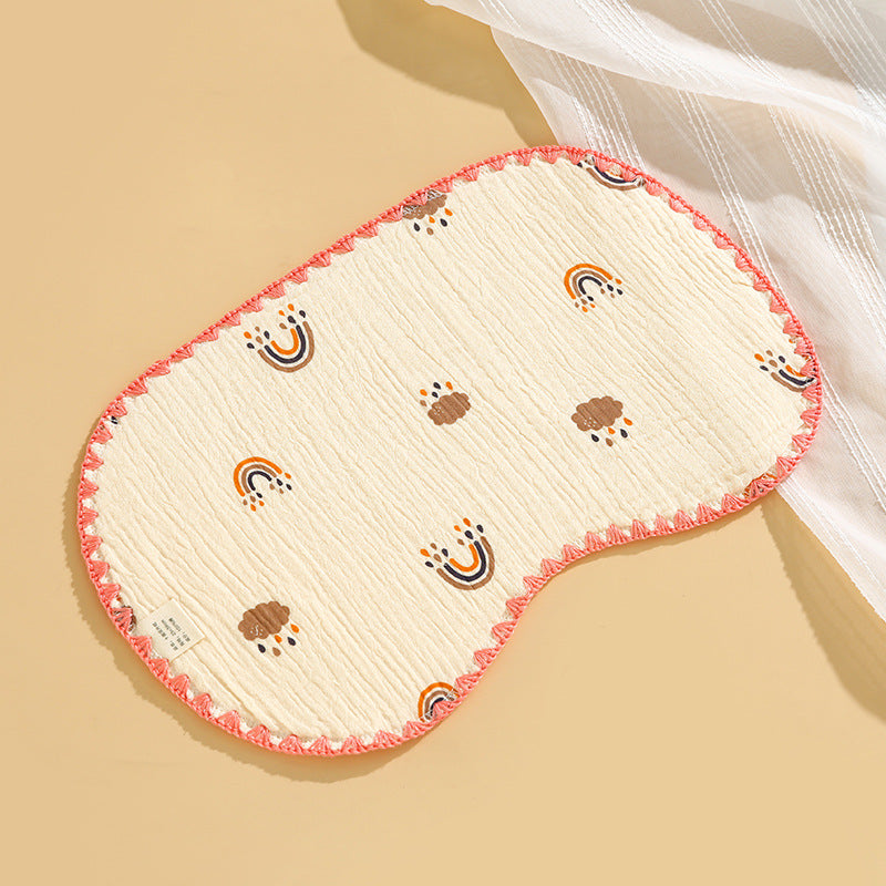 Organic Cotton Baby Bibs 3-Pack - 10"x15" Drool Bibs with Absorbent Layer