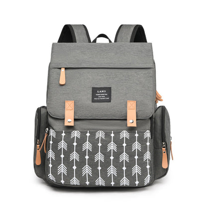 Leather Travel Large Capacity Backpack for Newborn Baby