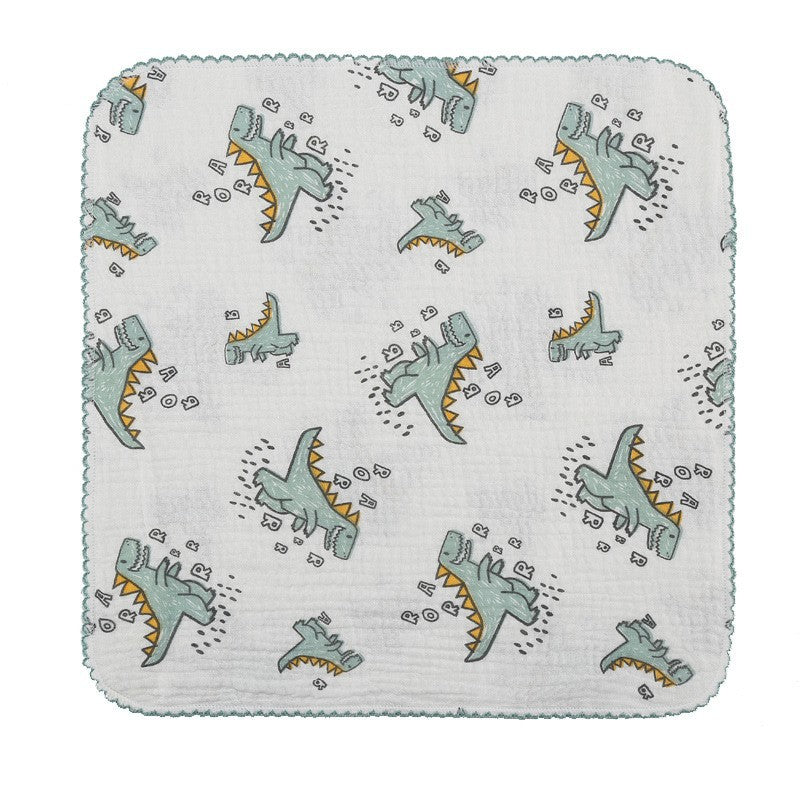 5-Pack Baby Washcloths - Multipurpose Burp & Face Towels