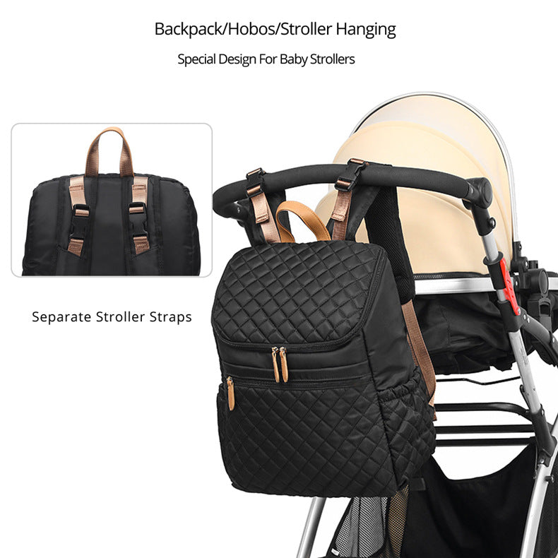Multifunctional Large Capacity Backpack Baby Diaper Bag