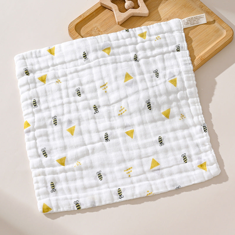 5PCS Baby Face Towels for Newborn with Sensitive Skin
