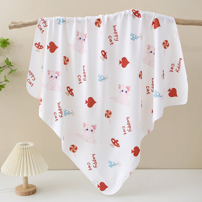 3-Pack Baby Muslin Swaddle Blankets - Ultra Soft Cotton Receiving Blankets