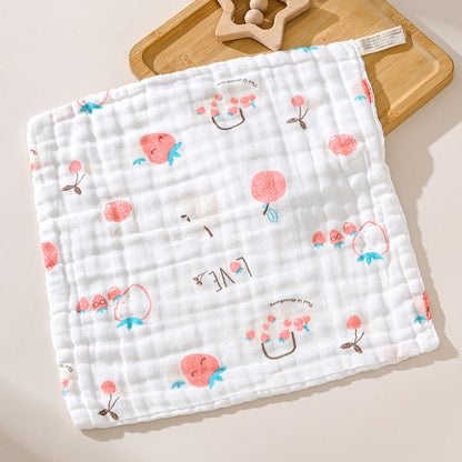 5PCS Baby Face Towels for Newborn with Sensitive Skin