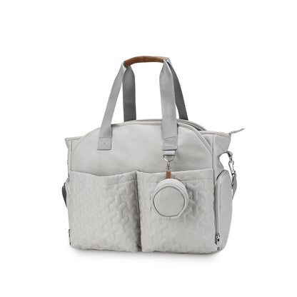 Breast Pump Bag with Pacifier Case – Large Capacity Mommy Bag, Insulated Bottle Pockets & Waterproof Design
