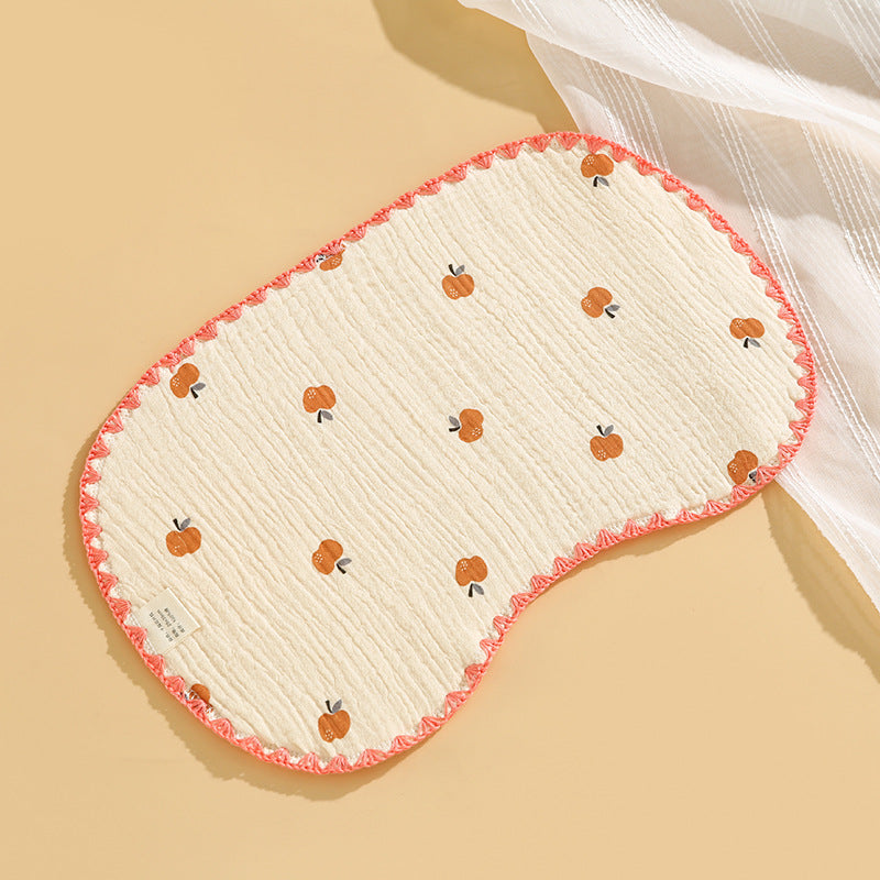 Organic Cotton Baby Bibs 3-Pack - 10"x15" Drool Bibs with Absorbent Layer