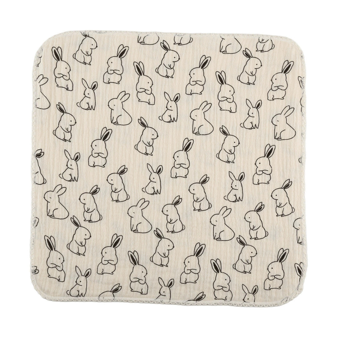 5-Pack Baby Washcloths - Multipurpose Burp & Face Towels