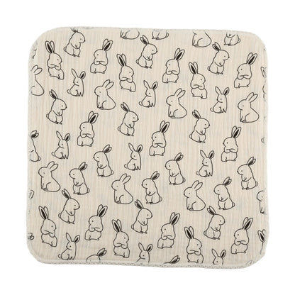 5-Pack Baby Washcloths - Multipurpose Burp & Face Towels