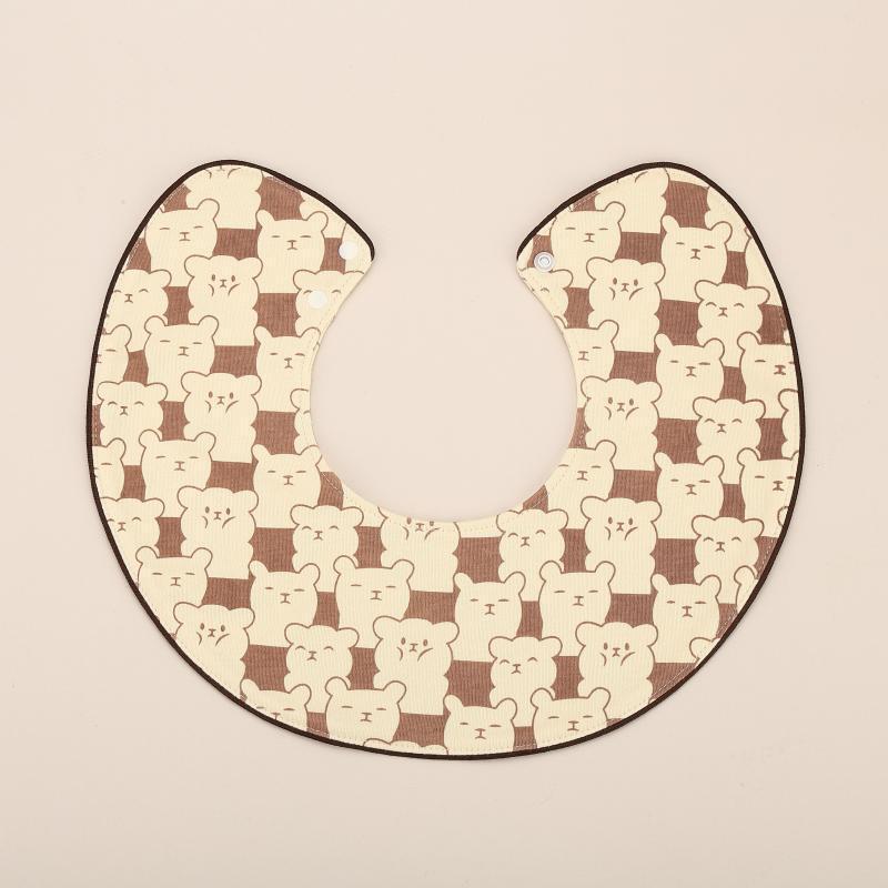 100% Cotton Baby Bibs Spit-Up Proof & Super Absorbent for Babies & Toddlers