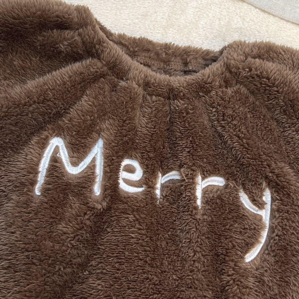 Christmas Baby Romper - Holiday Long Sleeve Bodysuit