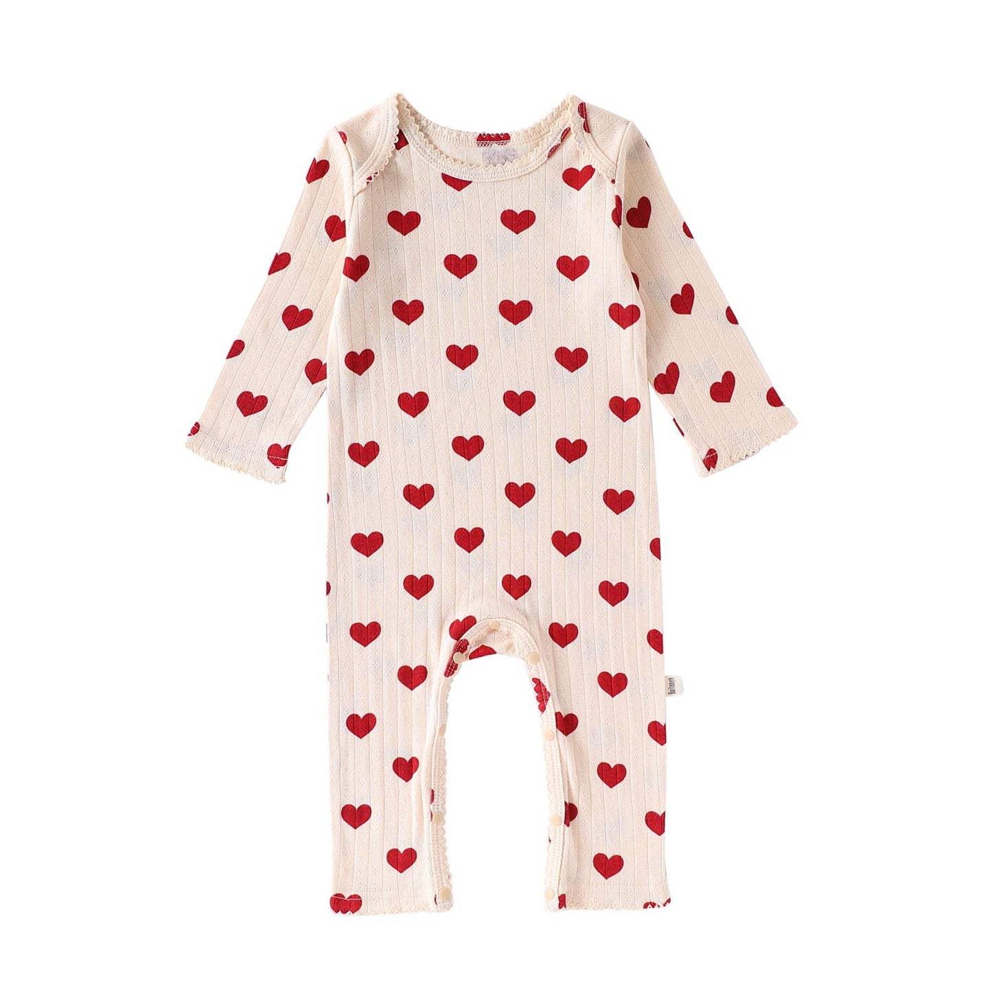 Baby Long Sleeve Romper - 100% Cotton Bodysuit for Daily Wear