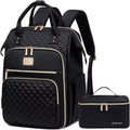 Diaper Bag Backpack with Insulated Lunch Pouch – Large Capacity Baby Bag with Changing Pad, Water-Resistant & Travel Ready