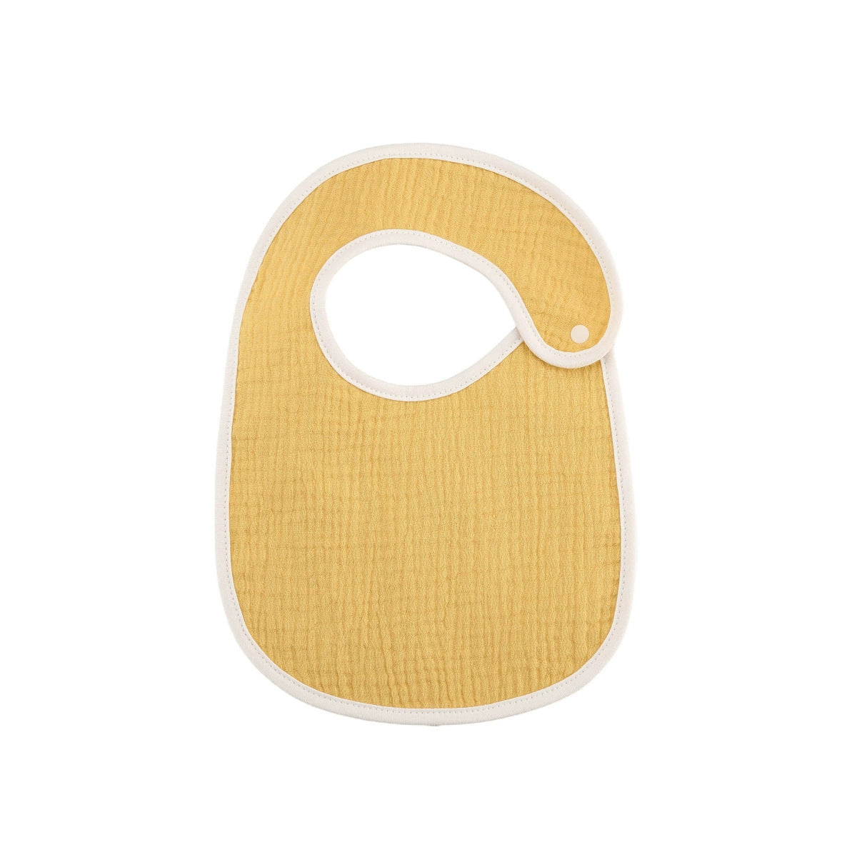 5-Pack Muslin U-Shape Drool Bibs | 100% Cotton, Soft & Absorbent Baby Bandanas