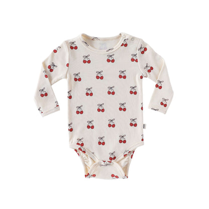 Baby Long Sleeve Bodysuit & Pants Set - Cotton 2-Piece Outfit