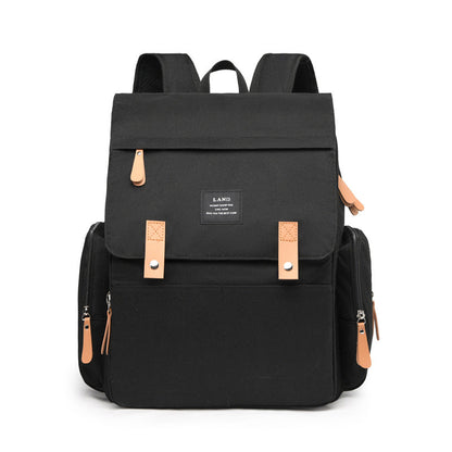 Leather Travel Large Capacity Backpack for Newborn Baby