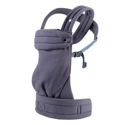 Ergonomic Baby Carrier Newborn to Toddler - 3-Position Infant Carrier with Head Support (3-36 Months) Premium Cotton & Lightweight