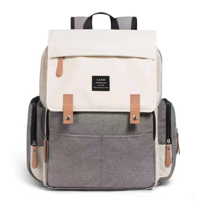 Leather Travel Large Capacity Backpack for Newborn Baby