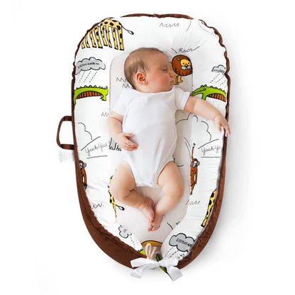 Baby Nest 100% Cotton Animal Print Newborn Breathable Sleep Cover