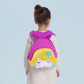Lightweight Mermaid Backpack for Toddlers - Kids Daypack with Breathable Mesh, Large Capacity & Water-Resistant
