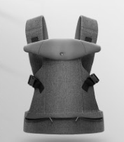 4-in-1 Baby Carrier, Hands Free Adjustable Ergonomic Baby Carrier Newborn to Toddler 6-33lbs