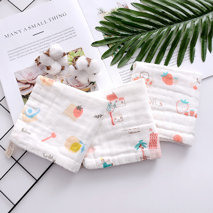 5PCS Baby Face Towels for Newborn with Sensitive Skin