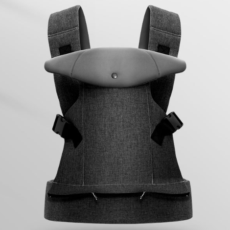 4-in-1 Baby Carrier, Hands Free Adjustable Ergonomic Baby Carrier Newborn to Toddler 6-33lbs