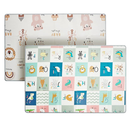 51"x79" Baby Play Mat Kids Crawling Soft Activity Floor Playmat 2 Side