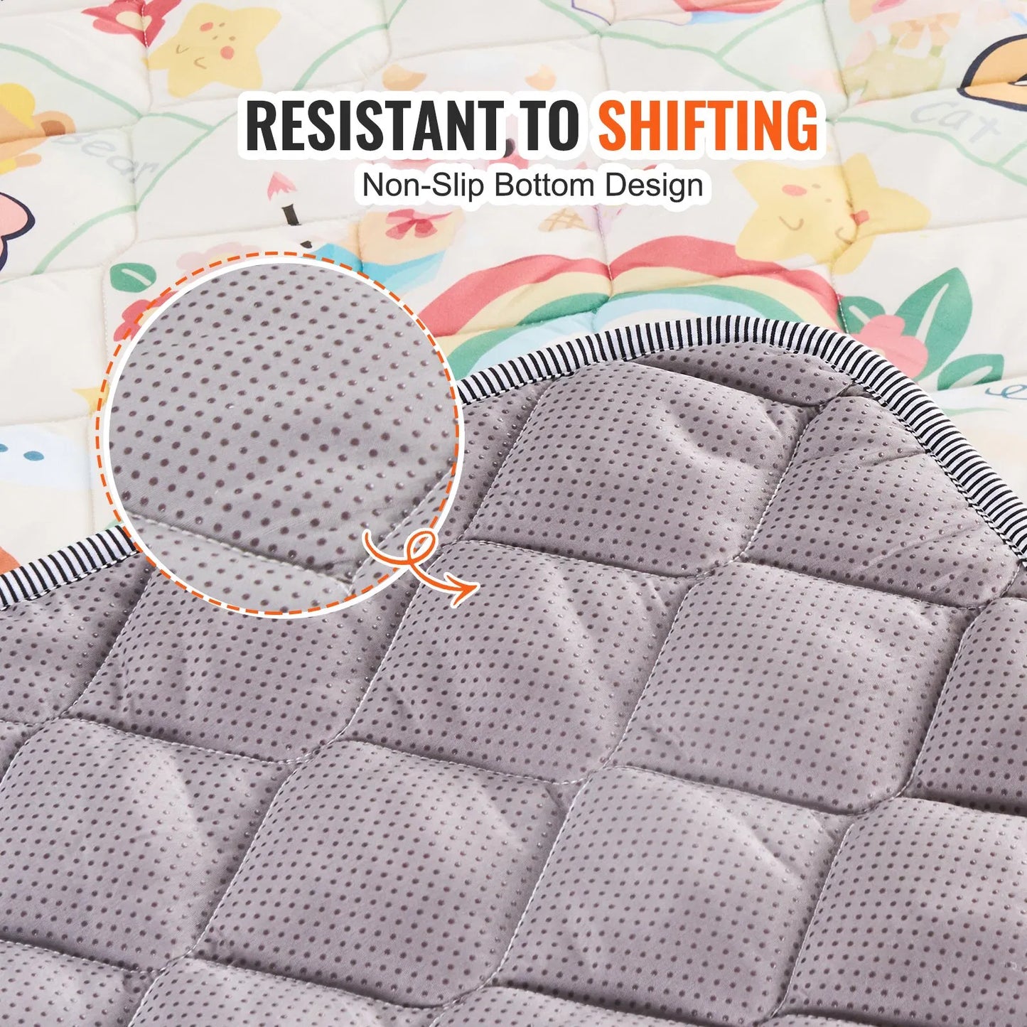 59"x71" Baby Play Mat Kids Crawling Floor Playmat Soft Thickened Mat