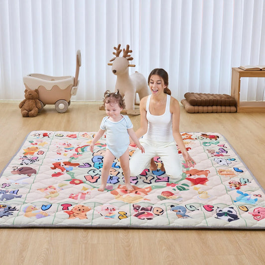 59"x71" Baby Play Mat Kids Crawling Floor Playmat Soft Thickened Mat